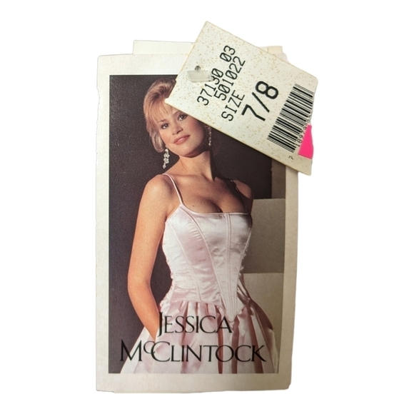 Jessica McClintock Gunne Sax black lace cocktail dress - Picture 6 of 7